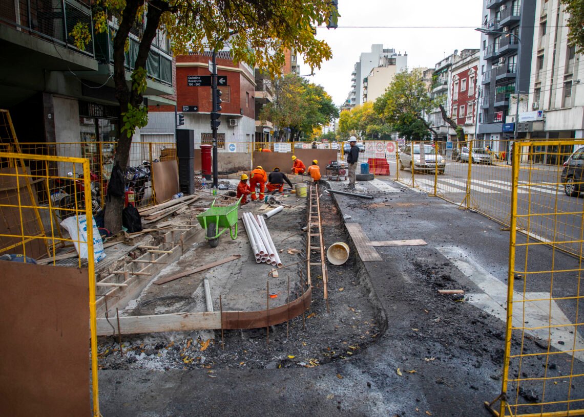 CABA: comenzaron las obras de puesta en valor de la avenida Independencia