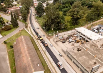 Jujuy Construye: avanzan las obras de pavimentación de la RP 4