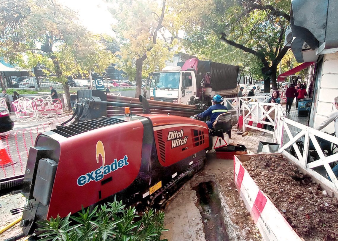 Instalación de servicios subterraneos