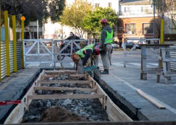 Comenzó la obra de la Avenida Porteña Caseros