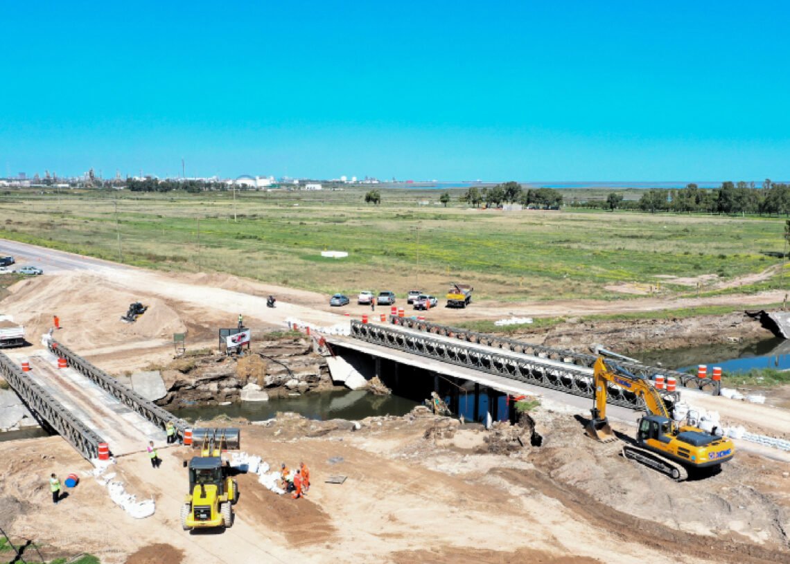 Anunciaron obras que triplicarán el caudal del Canal Maldonado en Bahía Blanca