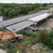 San Miguel: avanzan las obras de conectividad sobre el Río Reconquista