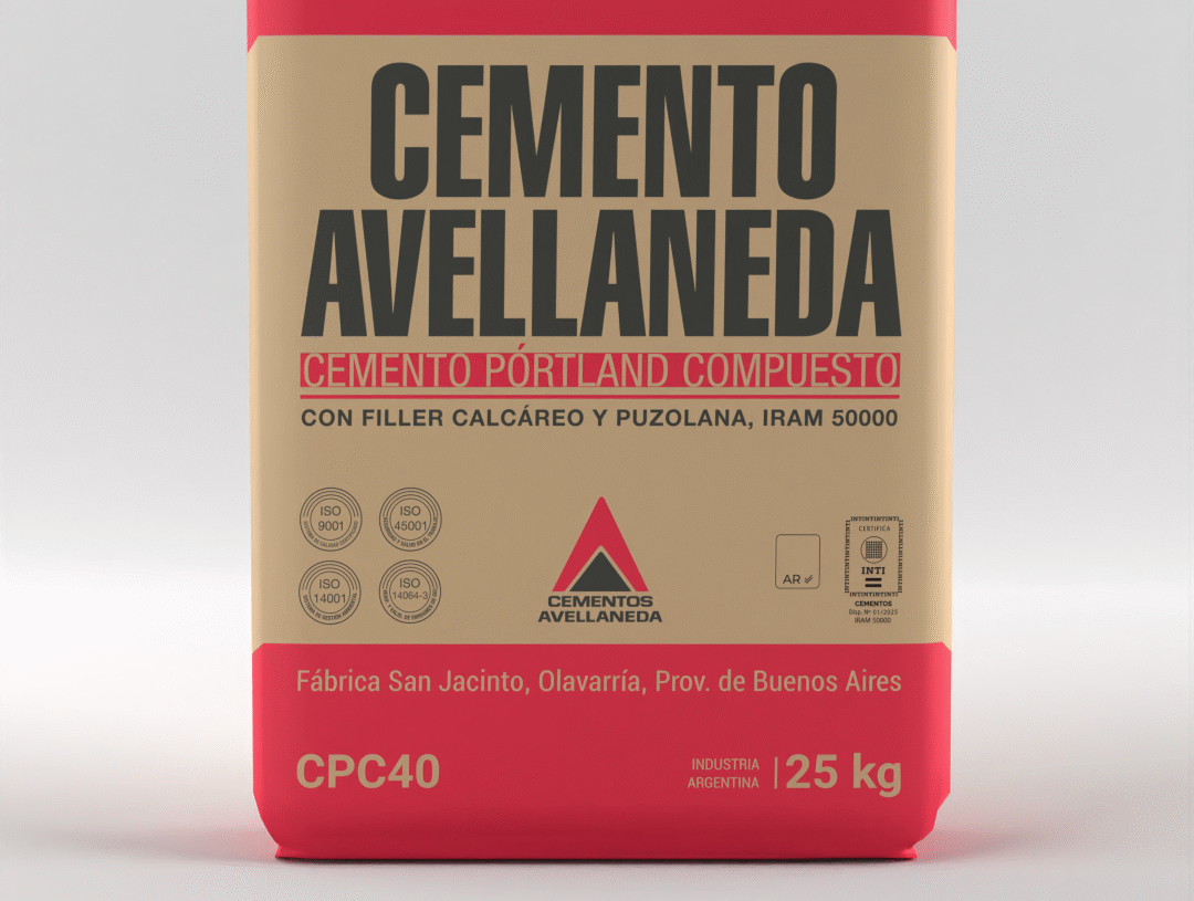 Una nueva manera de comprar cemento: nuevos envases de 25 kilos