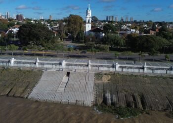 Finalizaron las obras de mantenimiento de las defensas en la Costanera de Santa Fe