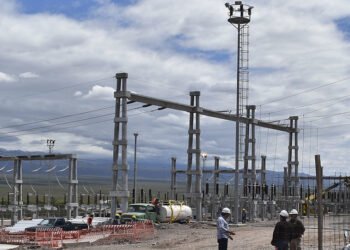 Dio inicio una obra clave para el futuro energético de San Juan