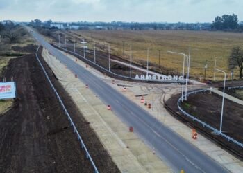 Santa Fe: la obra de acceso a Armstrong estaría terminada en menos de dos meses