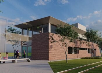 Construcción del nuevo Centro Cívico en Berazategui