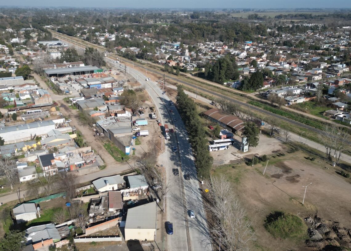 Habilitaron un tramo de las obras de mejora de la Ruta Provincial N°40