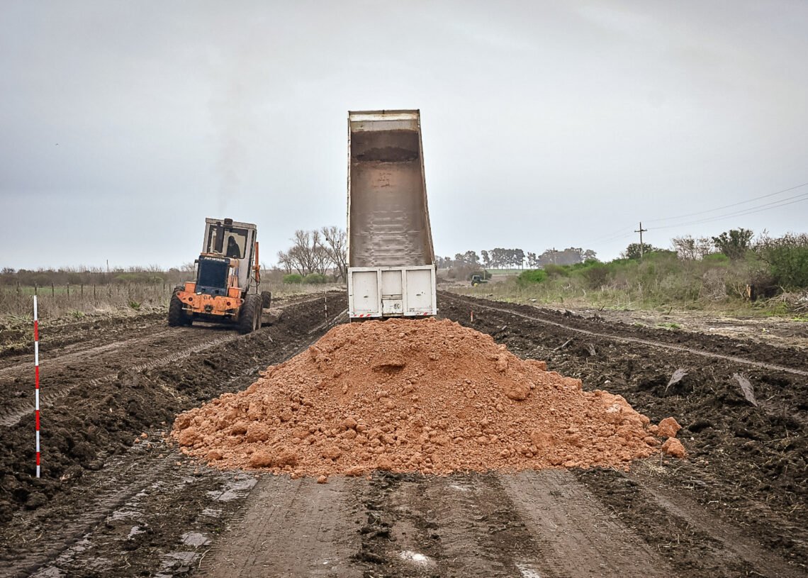 Continúan los trabajos en la ruta provincial 42 en Gualeguaychú