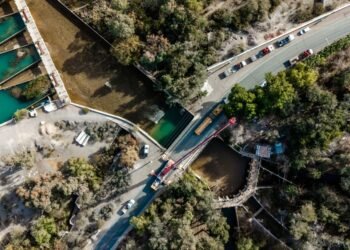 San Juan: importantes obras en el Dique Partidor San Emiliano