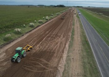 Avanzan las obras de la nueva autovía de la Ruta Provincial 11
