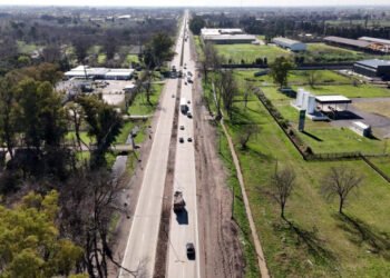 Obras de ampliación de la Ruta Provincial N° 24 en Moreno