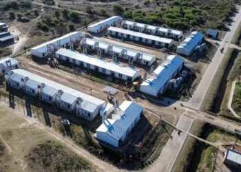 Santa Fe reactivó la obra de 45 viviendas en Tostado