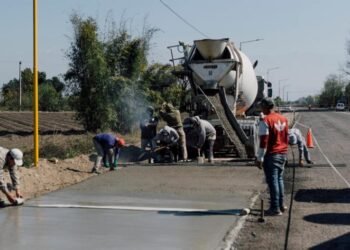 Avanzan las obras de repavimentación en la Ruta Provincial N° 331