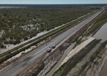 Santa Fe está a punto de terminar la pavimentación de la Ruta 32 