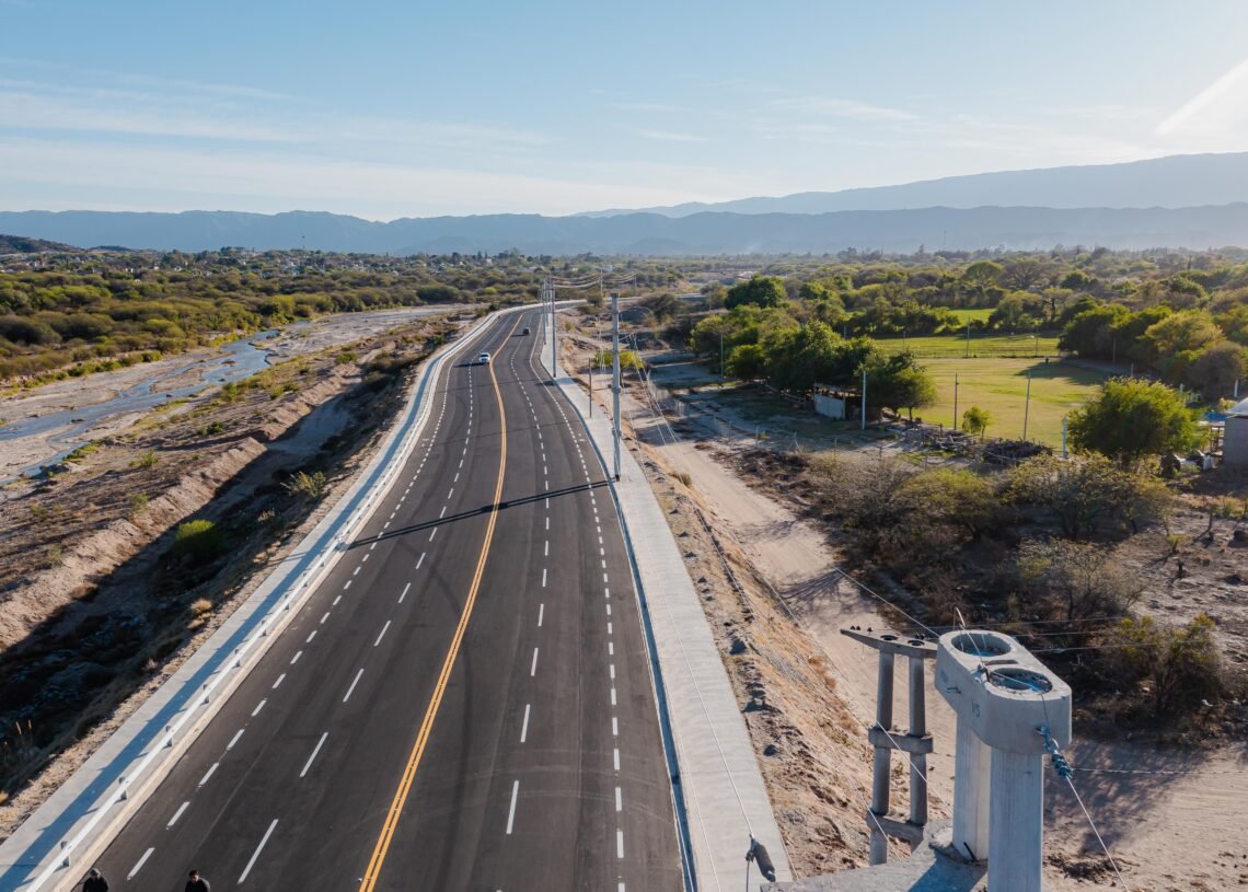 Catamarca: habilitan nuevos tramos de la obra de La Costanera del Río Del Valle