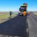 Avanzan los trabajos finales de repavimentación de la Ruta 63