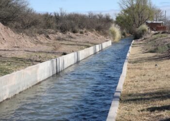 Obra histórica Mendocina: avanza la modernización del canal Perrone