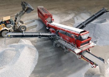 Tecnología híbrida en zarandas móviles de gran rendimiento