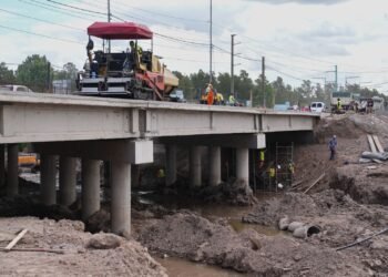 La obra de la avenida Jorge Newbery en Rosario tiene un 71 % de avance