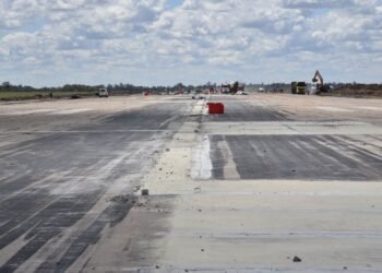 Siguen las obras de ampliación del Aeropuerto Internacional Rosario