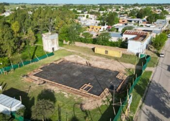 Guaminí: continúan las obras viales, hidráulicas y de energía