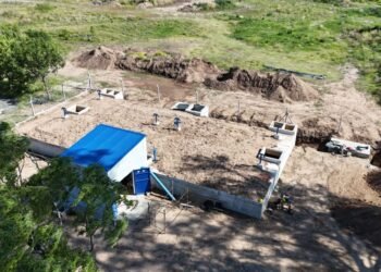 Santa Fe: avanza con las tareas finales del Acueducto Ramal San Vicente