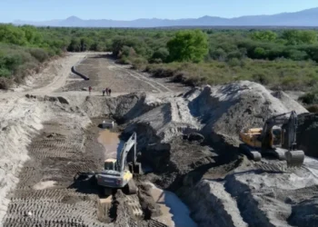 Cafayate: sigue la construcción de una nueva planta depuradora y la colectora máxima