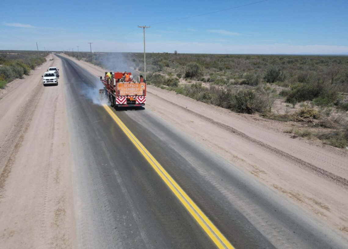 Vialidad Mendoza avanza con el corredor Este-Sur: ya asfaltó 44 kilómetros