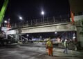 Avanza la obra de ampliación del Puente Labruna en Nuñez (video)