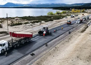 Neuquén: retomaron las obras en la RP23 entre Aluminé y Villa Pehuenia