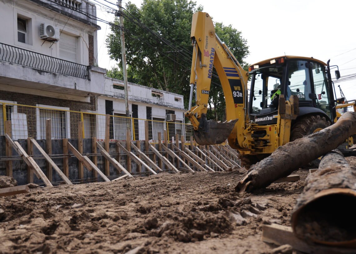 Avanza el Paso Bajo Nivel Irigoyen en Villa Luro