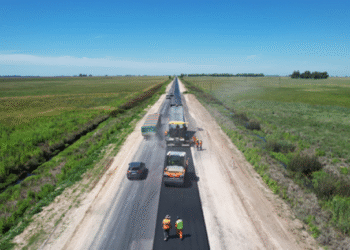 Avanzan las obras viales sobre la Ruta Provincial 51