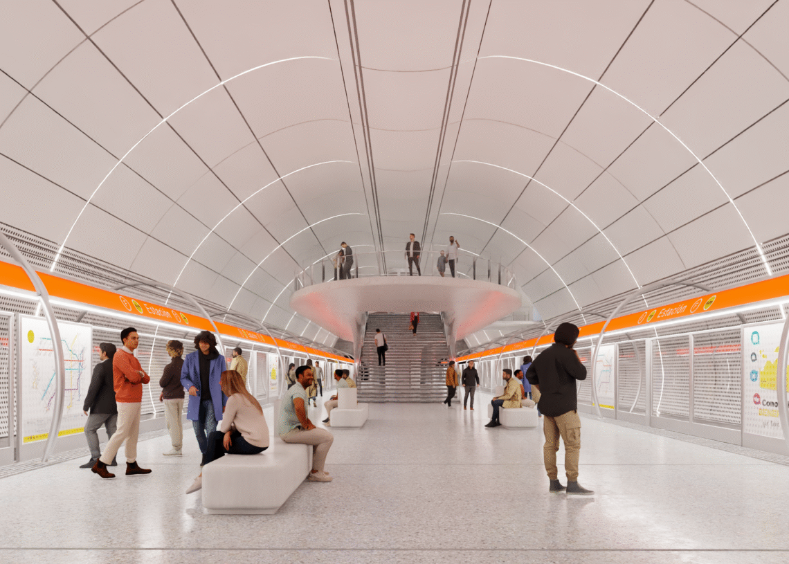 La ciudad de Buenos Aires avanza con la Línea F, la más conectada del sistema