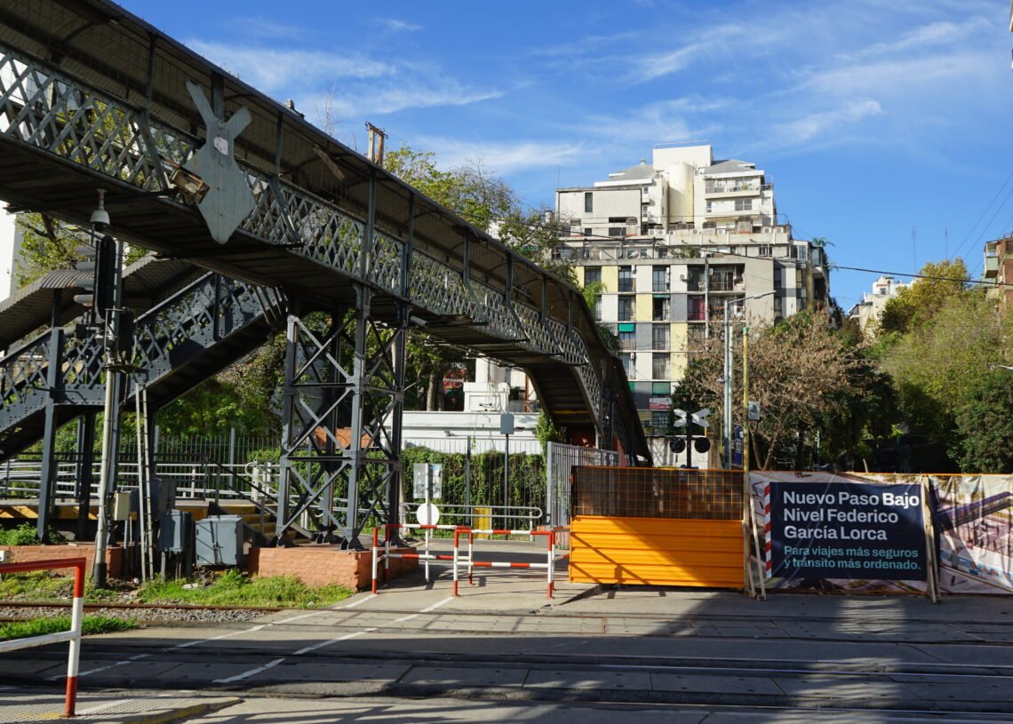 Avanza la obra del Paso Bajo Nivel García Lorca