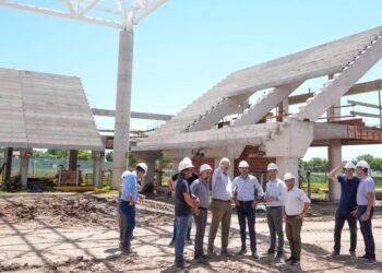 Juegos Suramericanos: el Microestadio de Rafaela ya tiene un avance cercano al 45 %