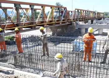 Salta: avanza la construcción de los nuevos puentes sobre el río Vaqueros y su circunvalación