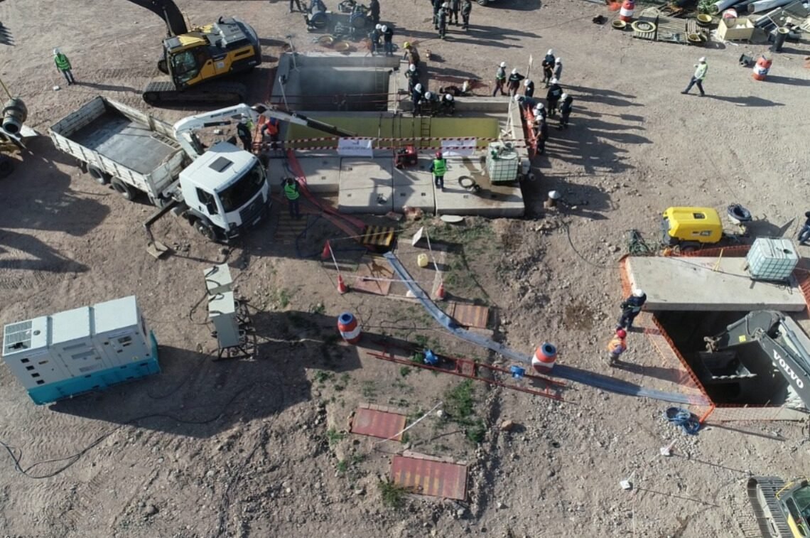 Mendoza ratificó dos obras de Aysam con el Fondo del Resarcimiento