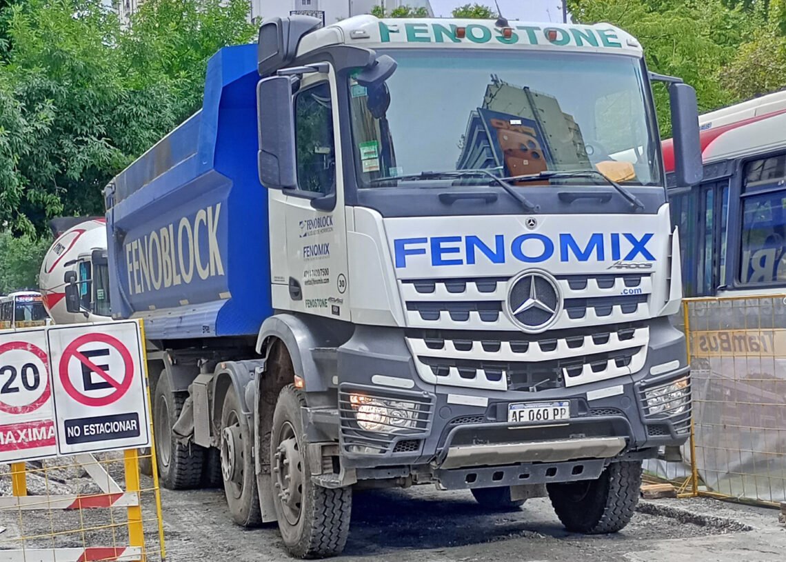 Transporte Off Road en el reciclado de residuos de construcción