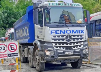 Transporte Off Road en el reciclado de residuos de construcción