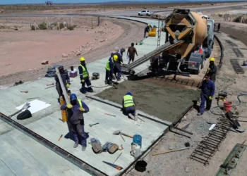 Avanza la segunda rotonda del bypass de Ruta 7 en Neuquén