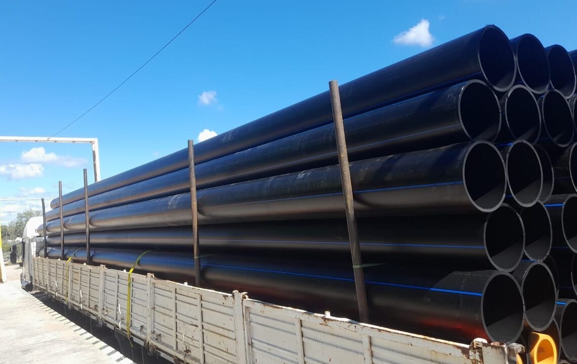 Sigue a buen ritmo la construcción del colector cloacal en Pico Truncado