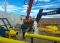 Avanza en Santa Cruz una obra estratégica de gas para la provincia