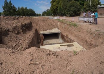 Avanzan obras pluviales y urbanas en Marcos Paz