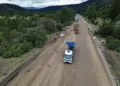 Neuquén: Avanza la obra de pavimentación de la Ruta 62 hacia el lago Lolog