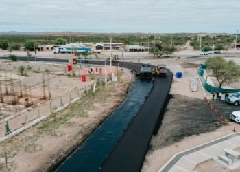 San Juan: obras que mejoran la circulación y el recorrido