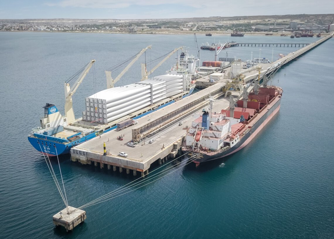 muelle Almirante Storni en Puerto Madryn