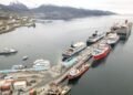 Avanza la construcción de una nueva terminal de Pasajeros y Catamaranes en el Puerto de Ushuaia