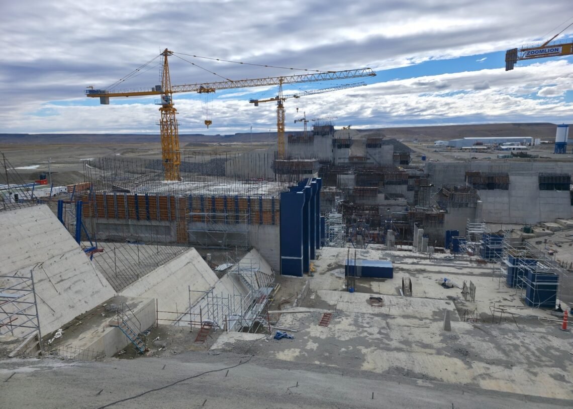 Santa Cruz: reactivan obras estratégicas en la Represa Jorge Cepernic