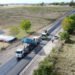 Avanza la repavimentación en la Ruta 11